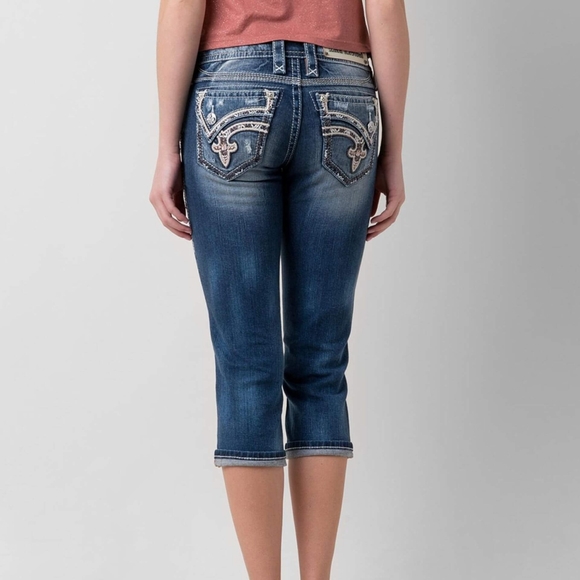 Rock Revival crop jeans size 25 - Picture 3 of 6
